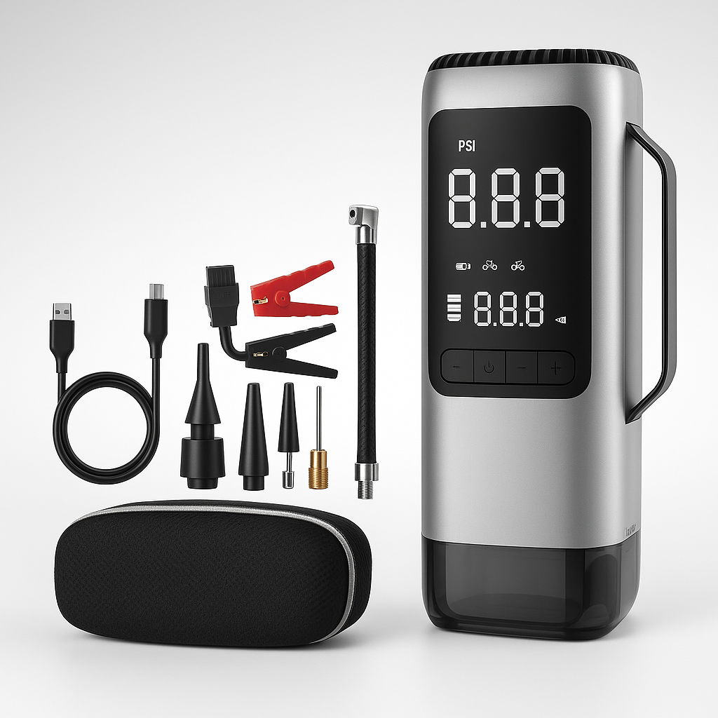 جامپ استارتر NEXYRO با تمام لوازم جانبی